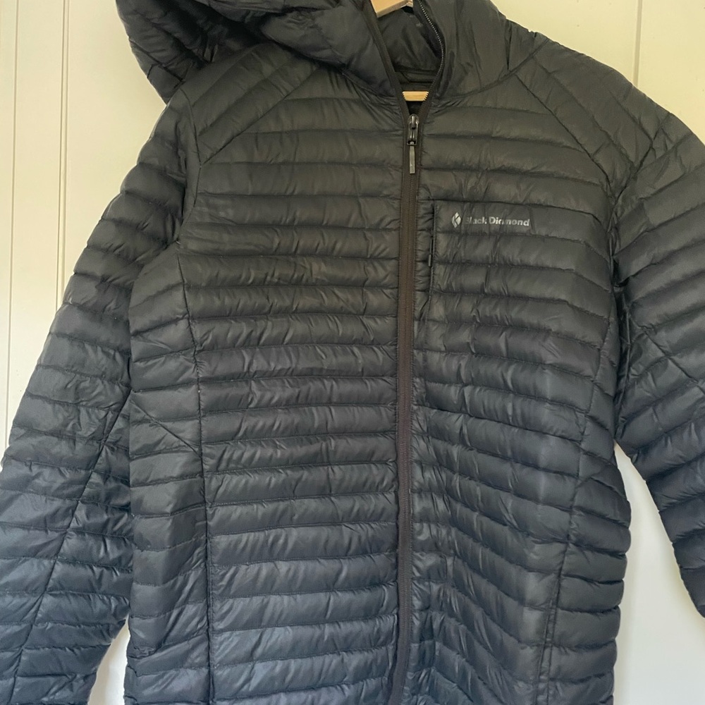 Mens Black Diamond Puffy
